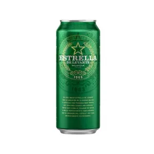 ESTRELLA DE LEVANTE Cerveza lata 50 cl.