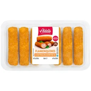 ALDELÍS Flamenquines de pavo y queso fundido 255 g.