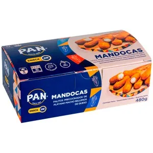 ANTOJOS ARAGUANEY Snack de plátano macho relleno de queso,12 uds.