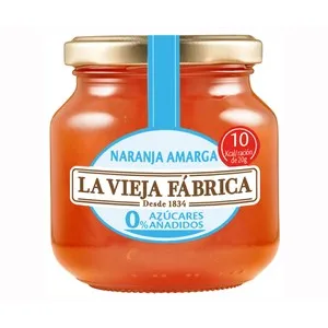 LA VIEJA FABRICA Mermelada de naranja 0 % 255 g.