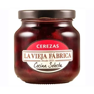 LA VIEJA FÁBRICA Mermelada de cerezas 280 g.