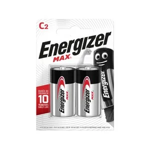 Pack de 2 pilas alcalinas C, LR14, 1,5V, ENERGIZER Max.