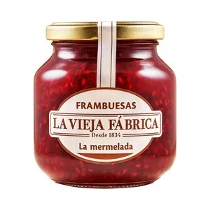 LA VIEJA FÁBRICA Mermelada de frambuesa 350 gr.