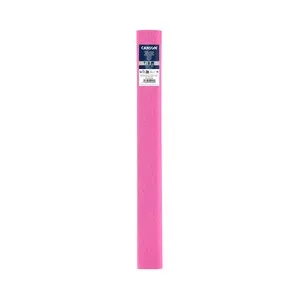 Rollo crespón 50x250 cm color rosa vivo. CANSON