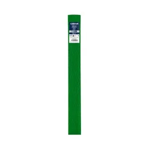 Rollo crespón 50x250 cm color verde billar. CANSON
