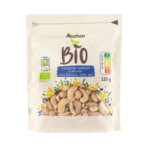 ALCAMPO ECOLÓGICO Anacardos tostados y salados 125 g