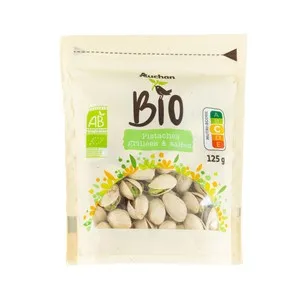 ALCAMPO ECOLÓGICO Pistachos tostados y salados 125 g