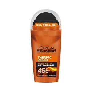 L´ORÉAL PARIS Men expert thermic resist Desodorante roll on para hombre, antitranspirate hasta 72 horas 50 ml.