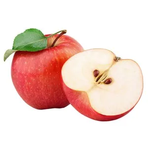 Manzanas rojas al peso.