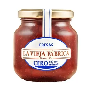 LA VIEJA FABRICA Mermelada sin azucares añadidos 280 g.