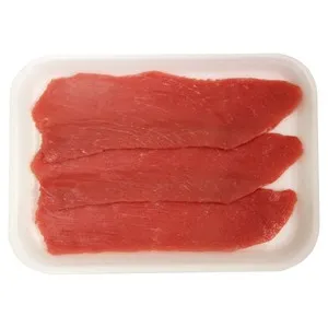 Filietes de 1ª A de ternera blanca, ideales para empanar o en salsa
