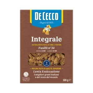 DE CECCO Fusilli integral 500 g.