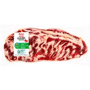 ALCAMPO CULTIVAMOS LO BUENO Costilla entera de cebo ibérica de cerdo.