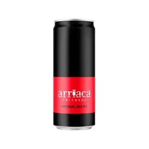ARRIACA IMPERIAL RED IPA Cerveza lata 33 cl.