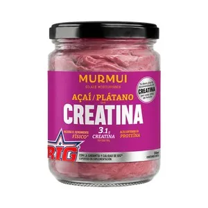 MURMUI Tarro de helado de açai con plátano y creatina - 550ml.