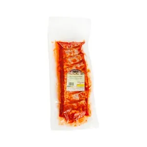 CAYSAN Tira de costilla de cerdo adobada envasada al vacío.