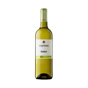 EDERRA Vino blanco verdejo con D.O. Rueda botella 75 cl.