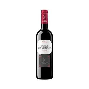 CASTILLO SAN LORENZO Vino tinto crianza con D.O. Rioja botella 75 cl.
