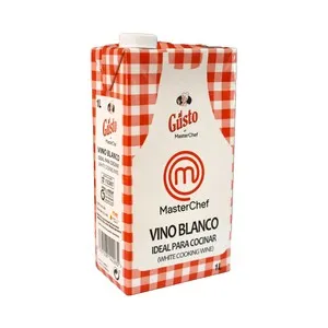 AL GUSTO Vino blanco para cocinar AL GUSTO Masterchef brik de 1 l.