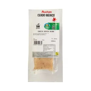 ALCAMPO CULTIVAMOS LO BUENO Taco de panceta de cerdo ibérico salada.