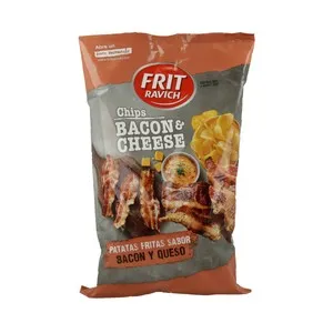 FRIT RAVICH Patatas fritas sabor bacon y queso 125 g.
