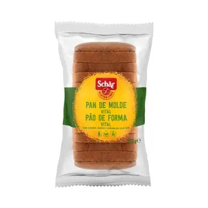 SCHÄR Pan de molde sin gluten y rico en fibra SCHÄR VITAL 350 g.