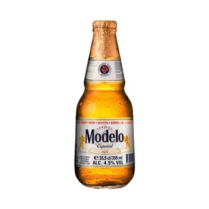 MODELO ESPECIAL Cerveza rubia Mexicana botella de 33,5 centilitros