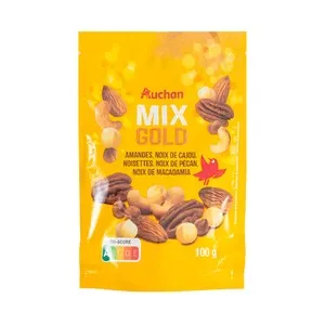 PRODUCTO ALCAMPO Mix de frutos secos gold 100g