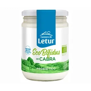 CANTERO DE LETUR Ecobífidus natural de cabra con probióticos 420 g.