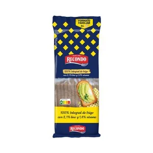 RECONDO Pan tostado (100% integral de trigo) 540 g.
