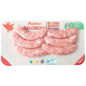 ALCAMPO CULTIVAMOS LO BUENO Salchichas cerdo duroc 270 g.
