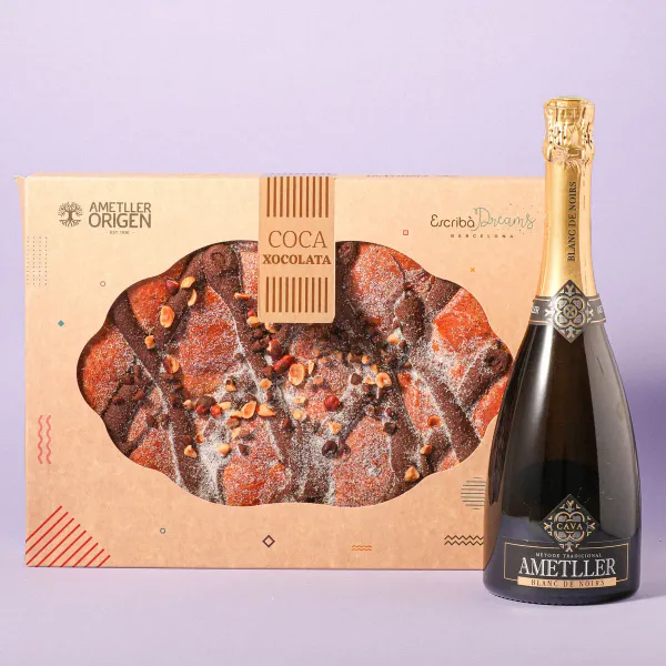 Lote Coca chocolate + Cava B. de Noirs