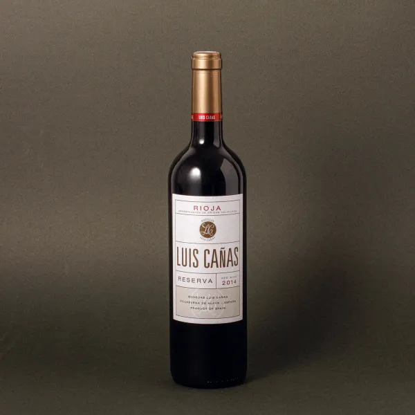 Vino tinto reserva Luis Cañas 75ctl D.O Rioja