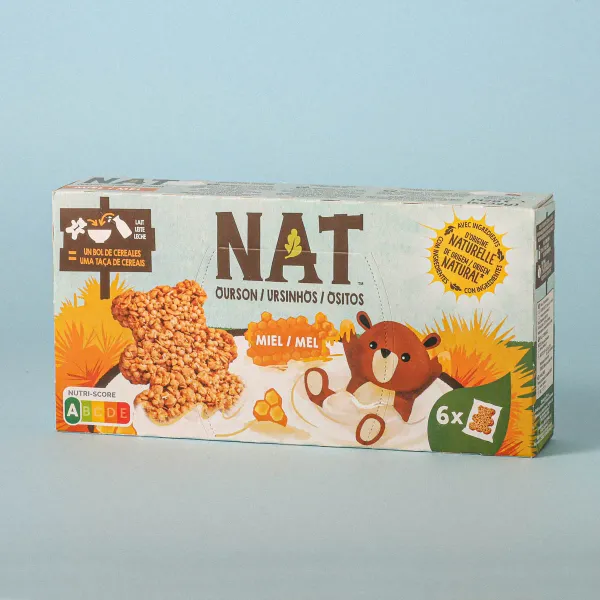 Ositos cereales miel NAT 192g