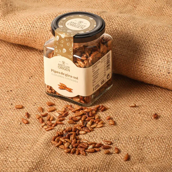 Pipas de girasol caramelizadas 125g