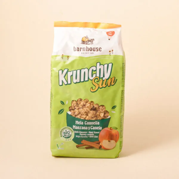 Muesli krunchy sun manzana-canela BARNHOUSE 750g
