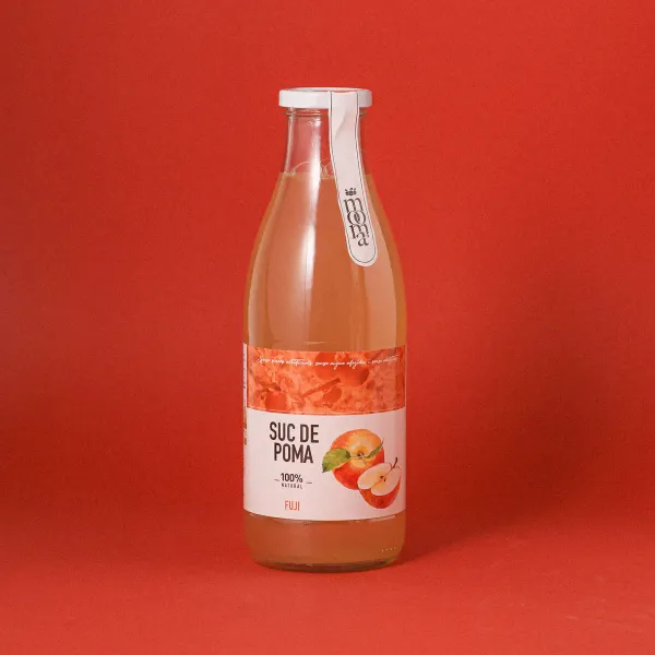 Zumo de manzana fuji MOOMA 1l