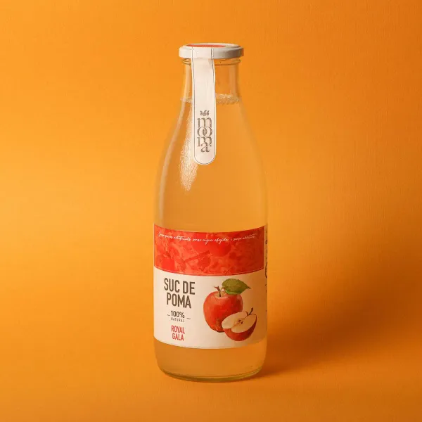Zumo de manzana royal gala MOOMA 1l