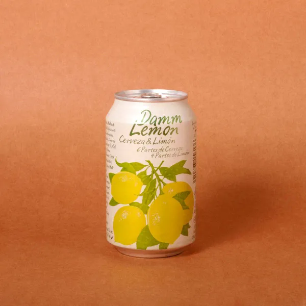 Cerveza en lata Lemon DAMM 33cl