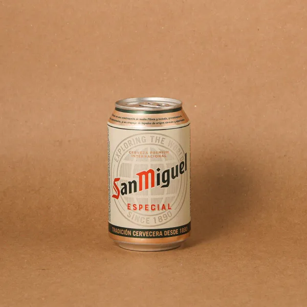Cerveza en lata Especial SAN MIGUEL 33cl