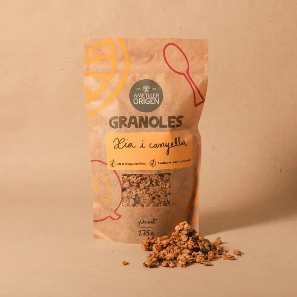 Granola chía y canela 275g