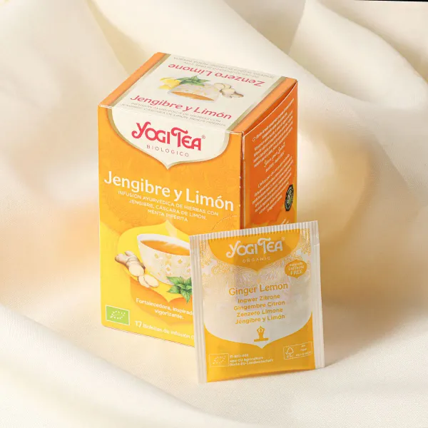 Té con jengibre y limón YOGI TEA 30,6g
