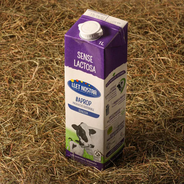 Leche entera sin lactosa LLET NOSTRA 1l