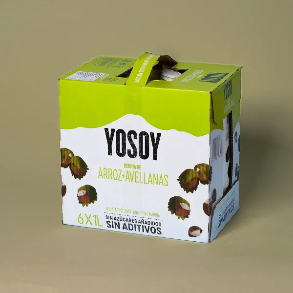 Bebida de avellanas YO SOY 1l - caja 6uds.