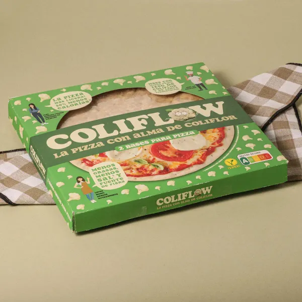 Base pizza COLIFLOW 200g 2u