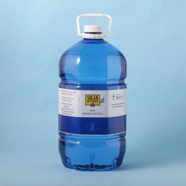 Agua mineral SOLAN DE CABRAS 5L