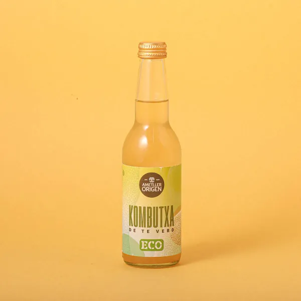 Kombucha de té verde ecológico Ametller Origen 33cl