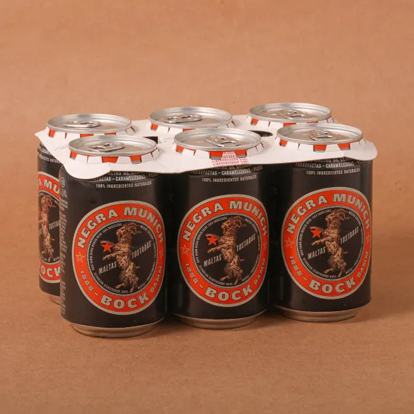 Pack Cerveza lata Bock Damm 33Cl 6u.
