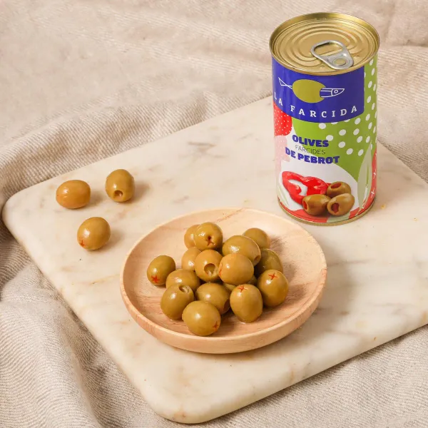 Olivas rellenas de pimiento La Farcida 150g