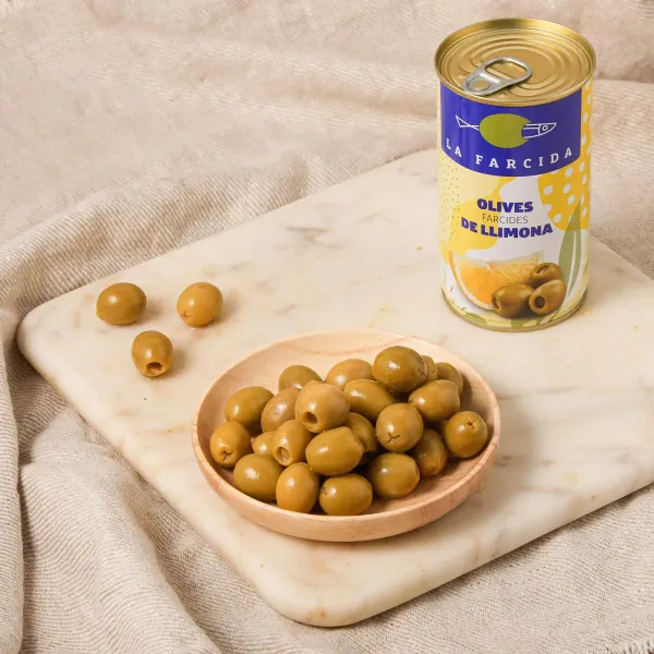 Olivas rellenas de limón La Farcida 150g